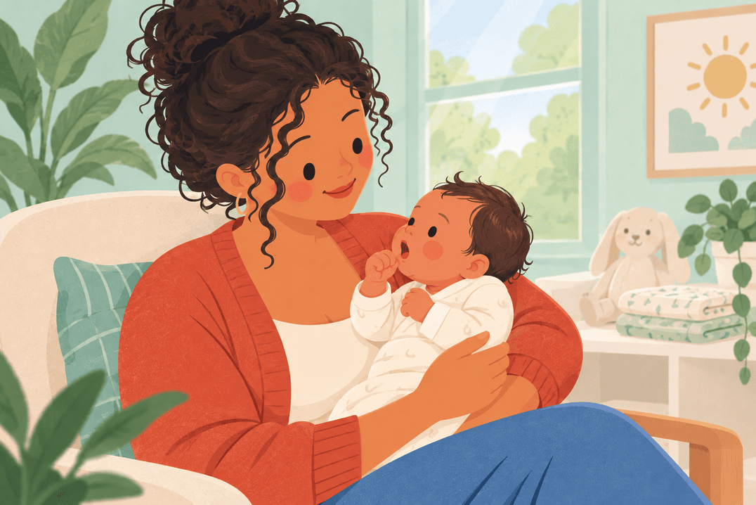 Illustration about newborn feeding cues