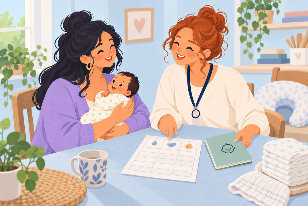 Illustration about is baby getting enough milk