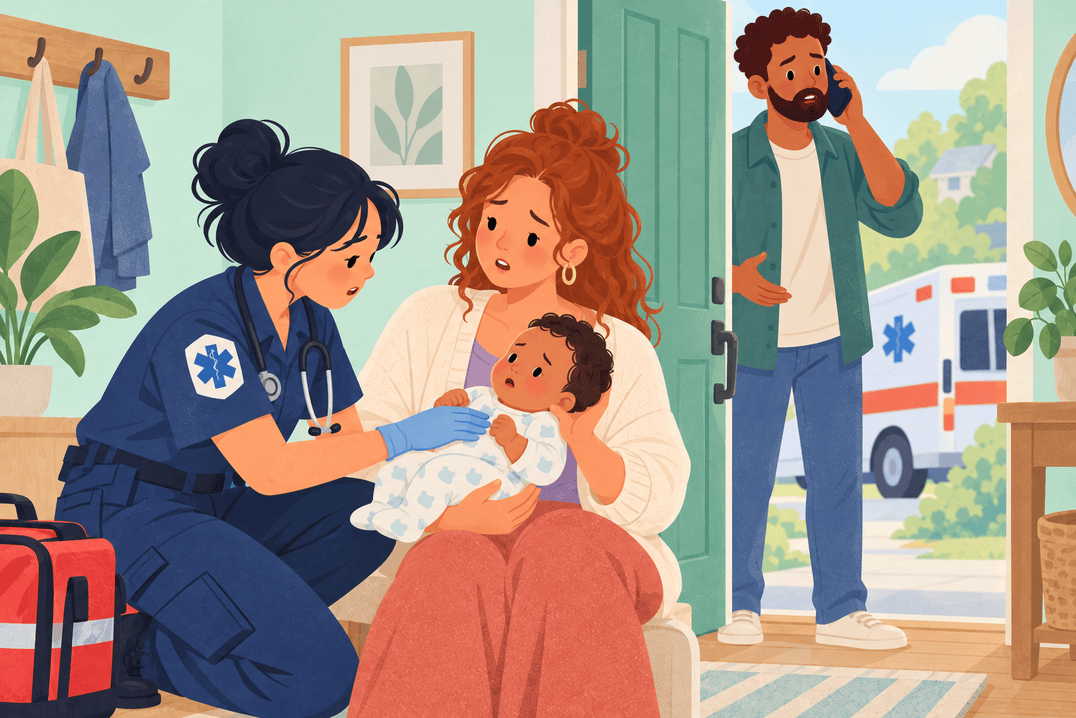 Illustration about severe allergic reactions