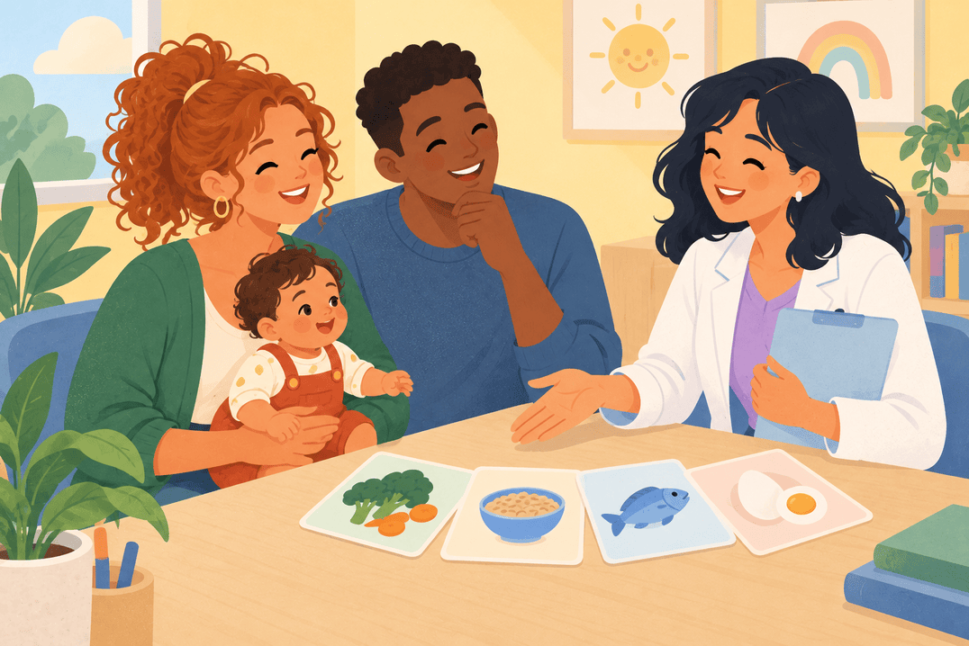 Illustration about avoiding unnecessary food restrictions