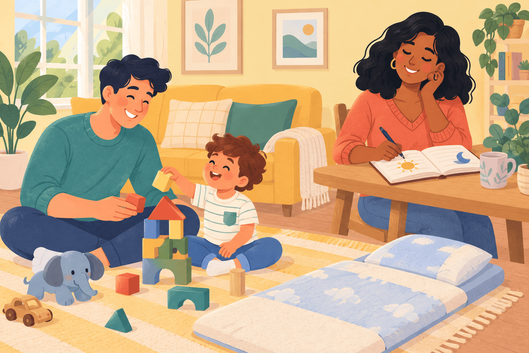 Illustration about dropping a nap