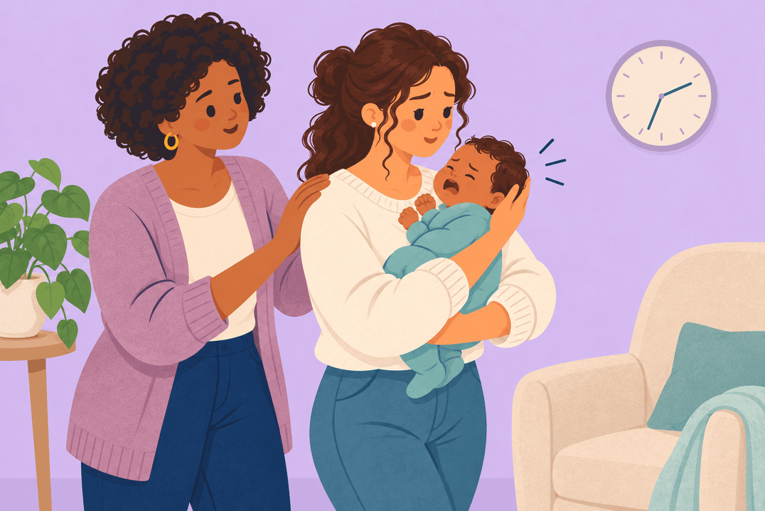 Illustration about baby crying