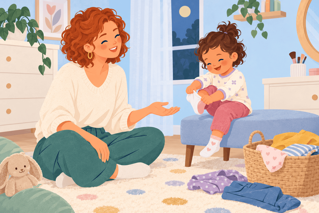 Illustration about thirteen-month-old toddler