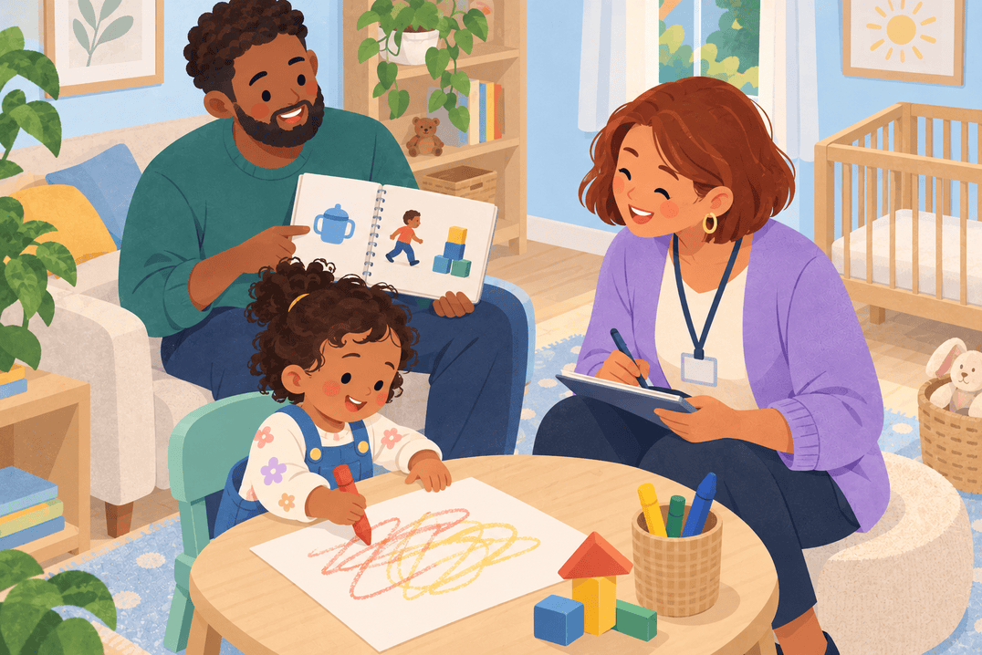 Illustration about eighteen-month-old toddler