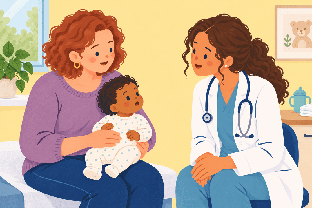 Illustration about dehydration in young children