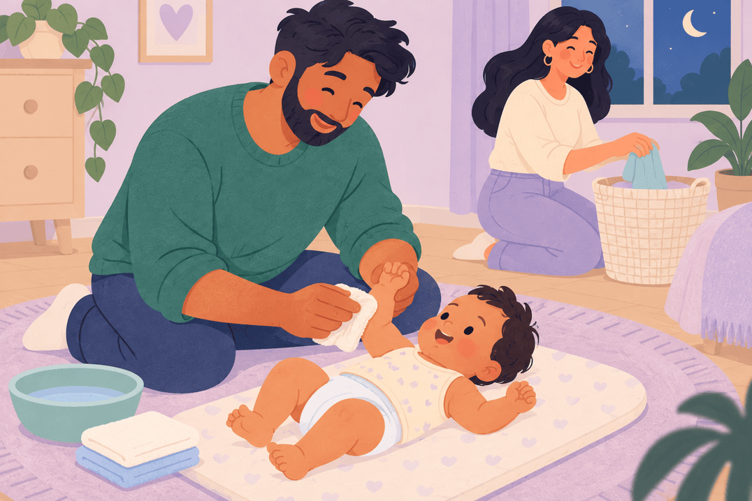 Illustration about baby skin folds