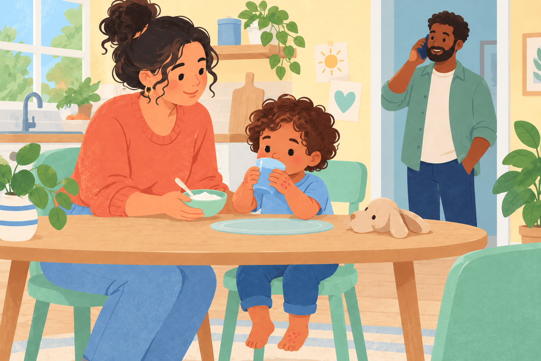 Illustration about hand, foot, and mouth disease