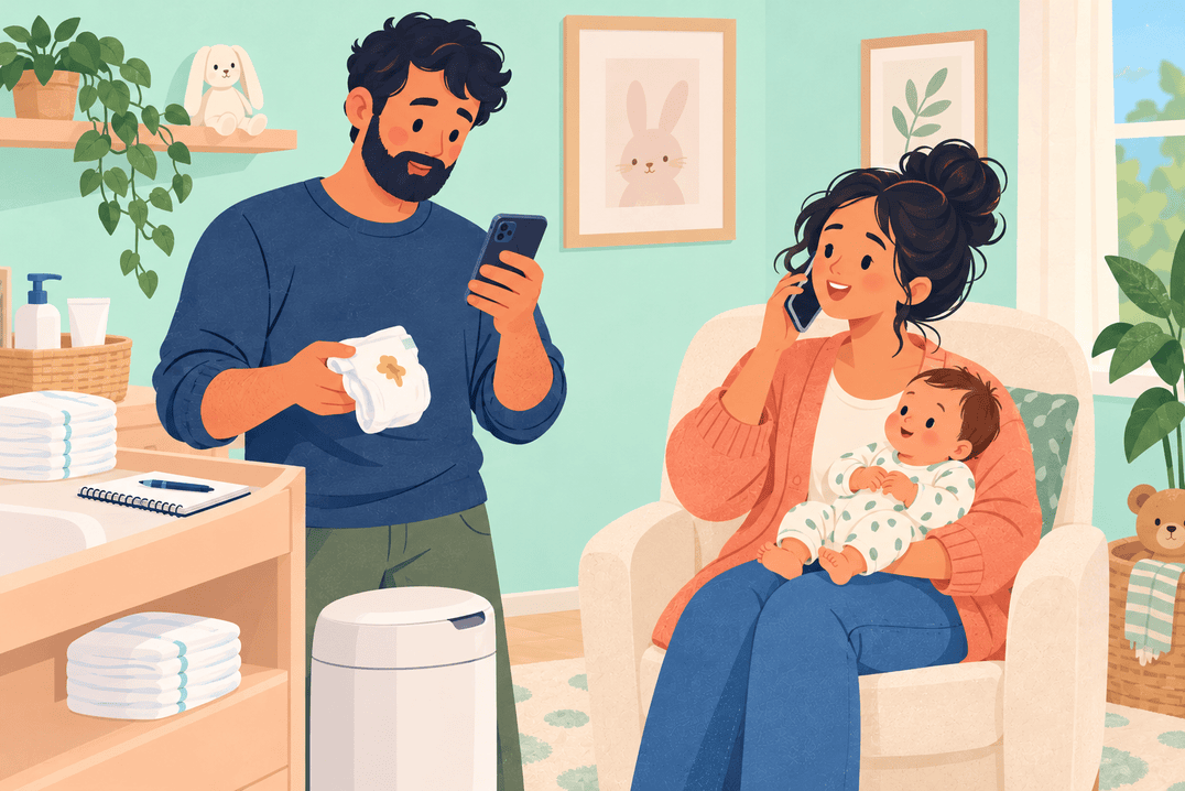 Illustration about baby poop changes