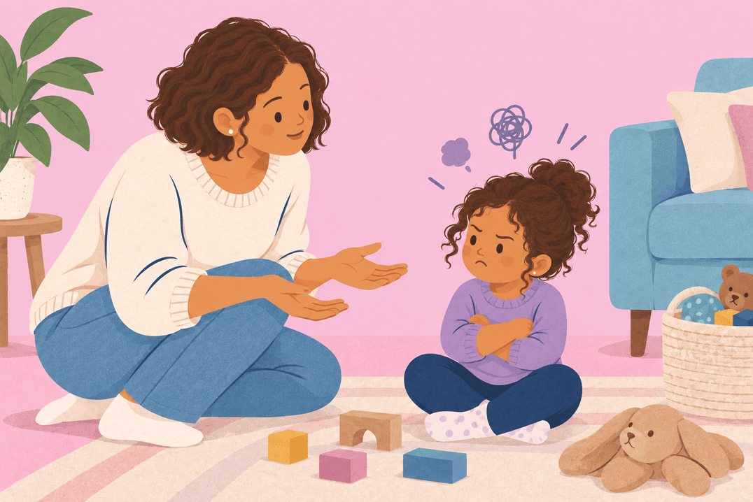 Illustration about toddler tantrums