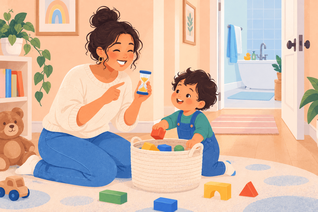 Illustration about toddler transitions