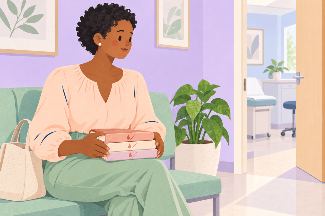 Illustration about three missed periods