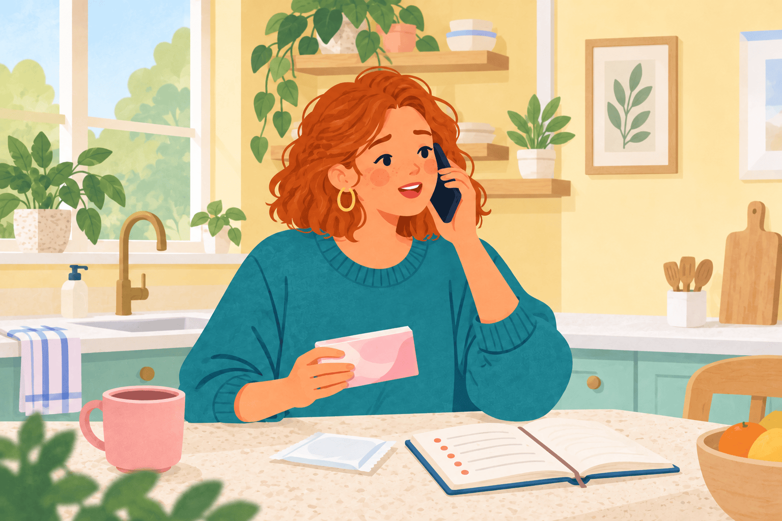 Illustration about breakthrough bleeding