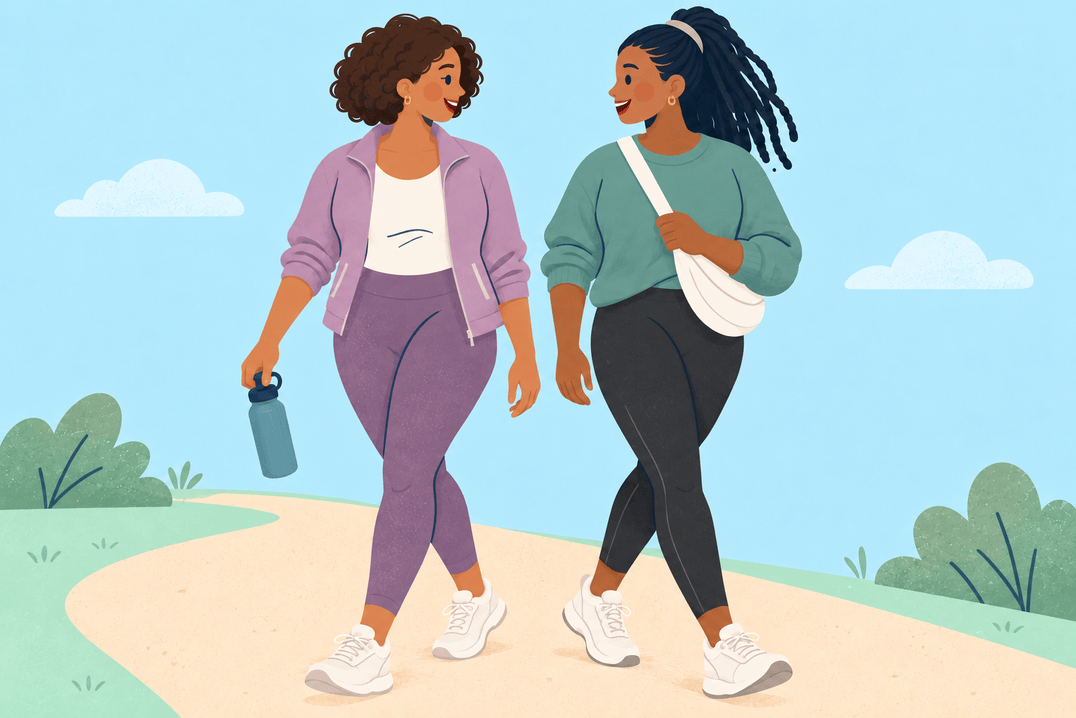 Illustration about exercise during cramps
