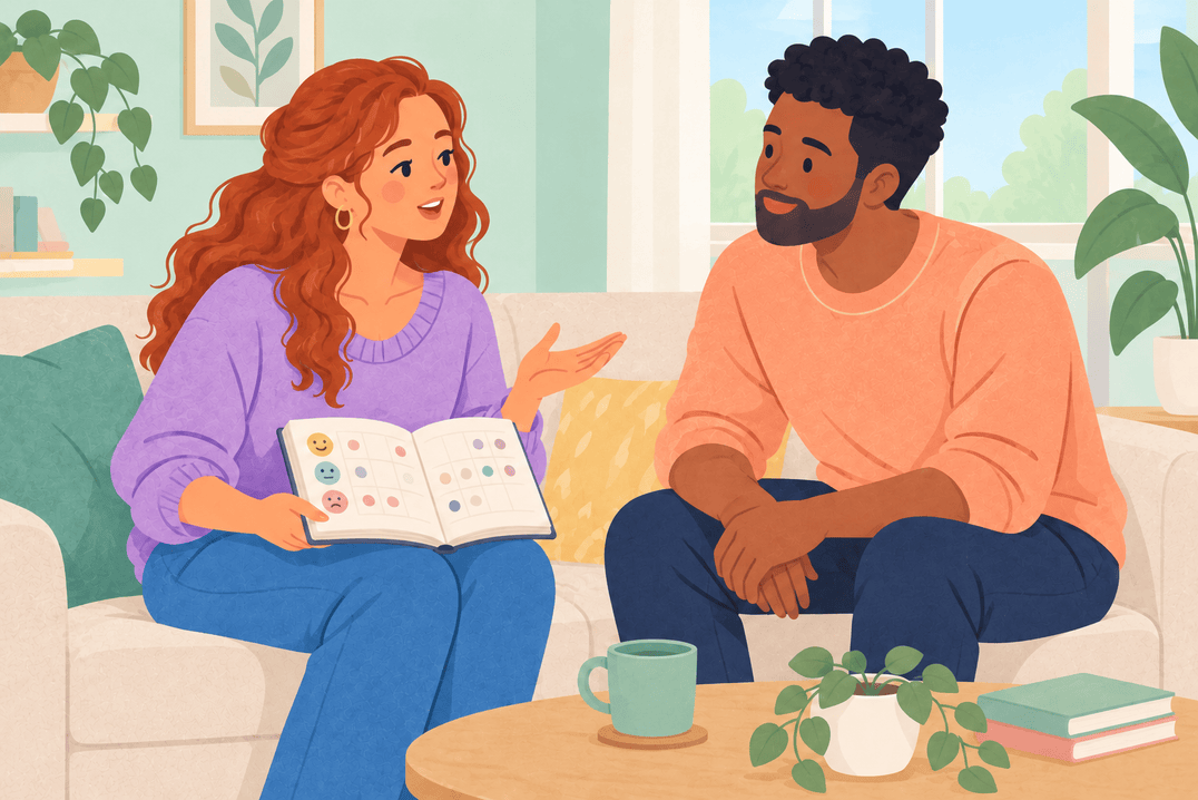 Illustration about pmdd and relationships