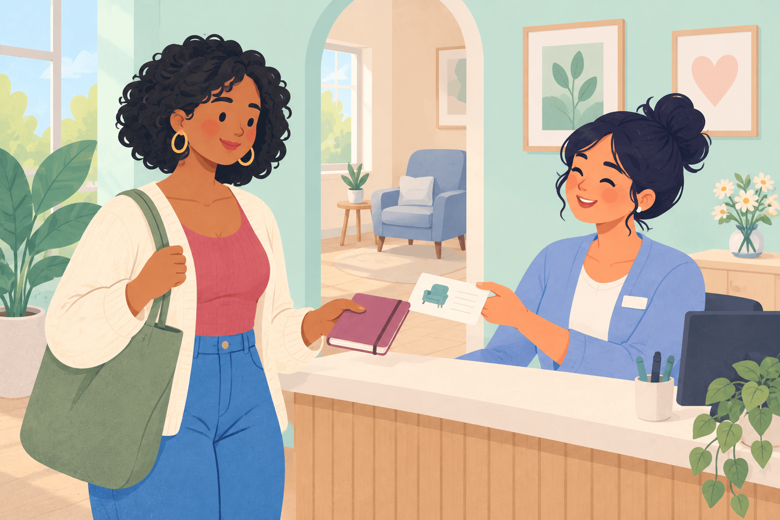 Illustration about premenstrual depression