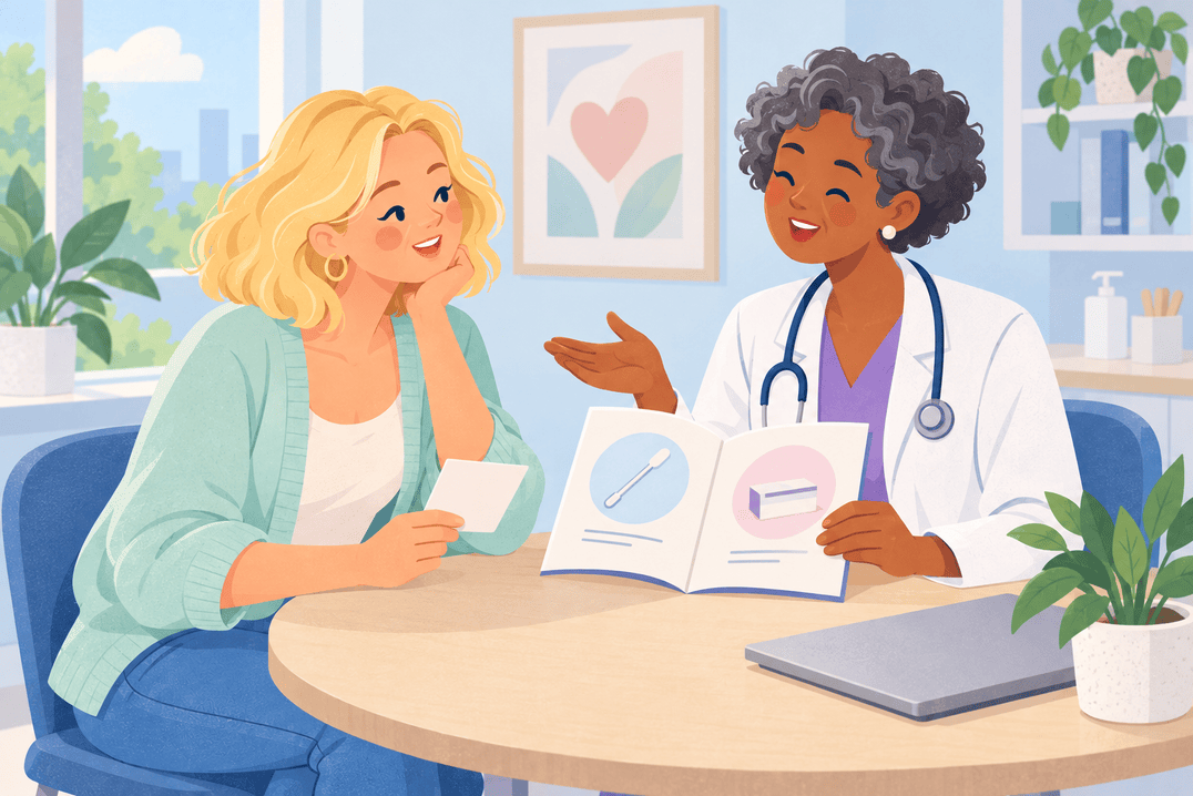 Illustration about bacterial vaginosis