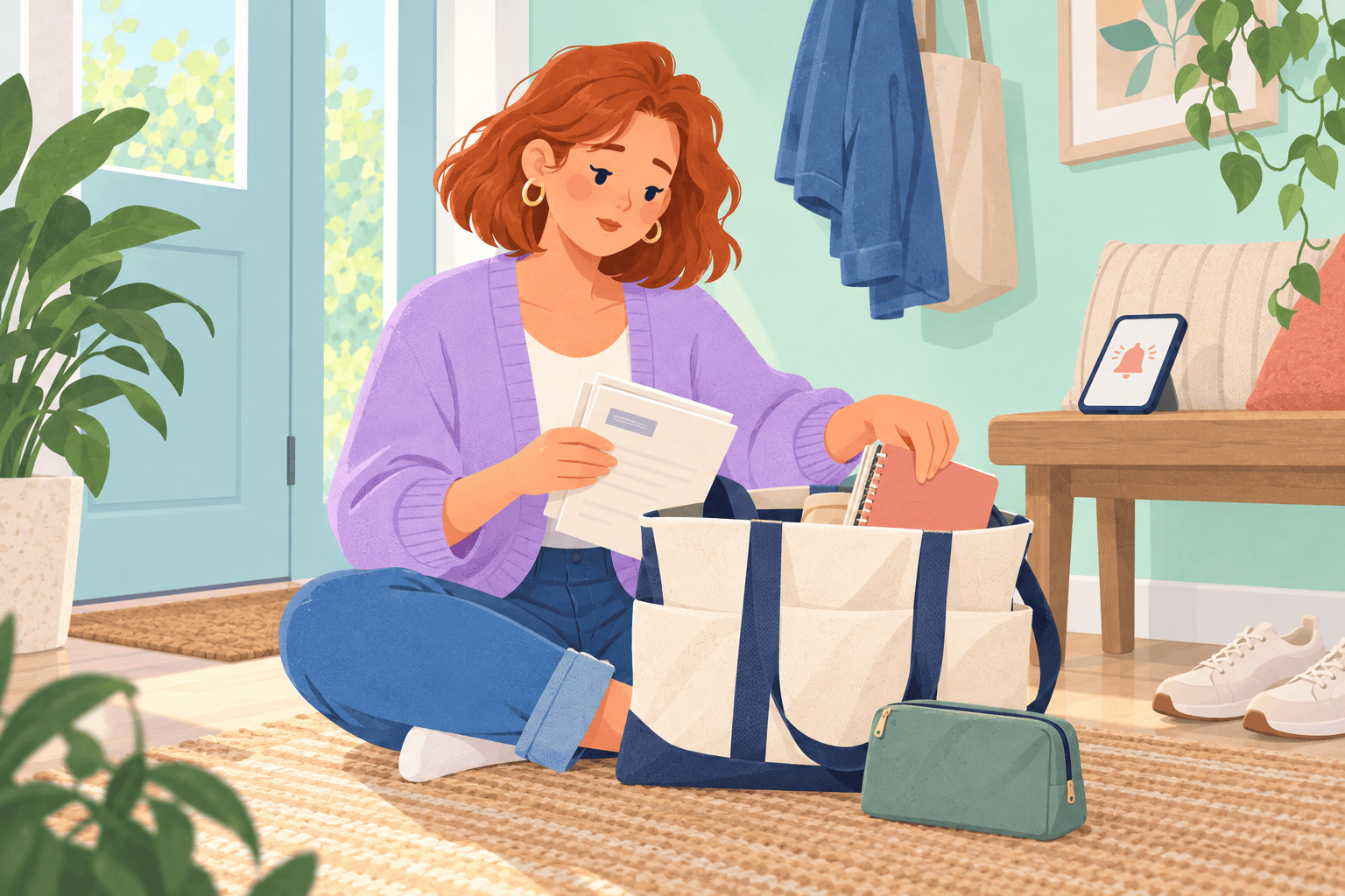 Illustration about vaginal symptoms that return