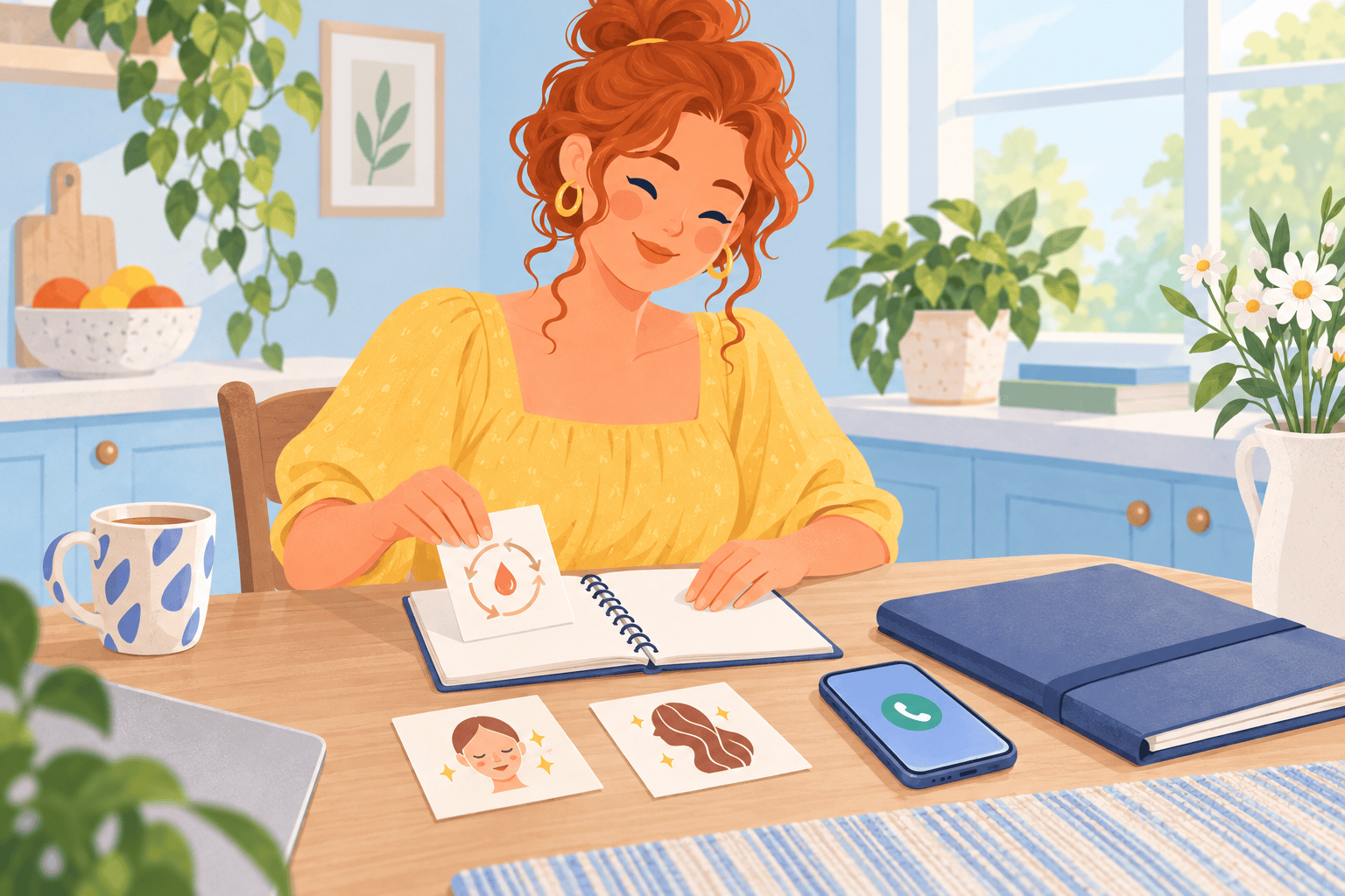 Illustration about pcos treatment when not trying to conceive