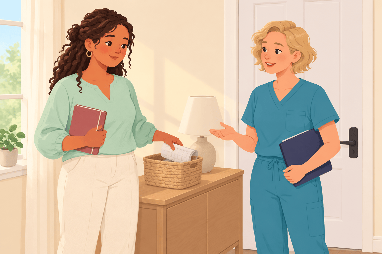 Illustration about trying with irregular cycles