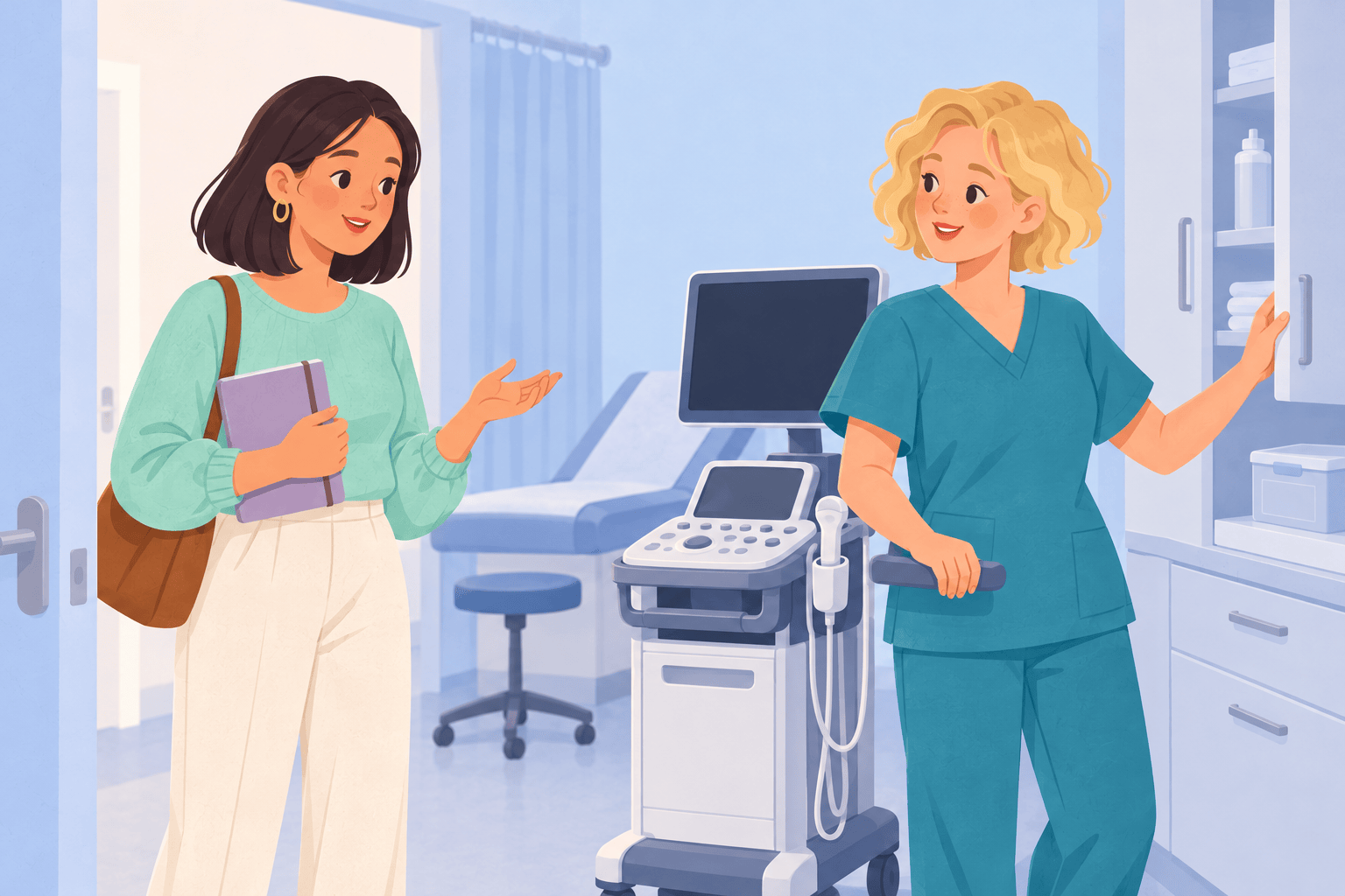 Illustration about anovulation while trying to conceive