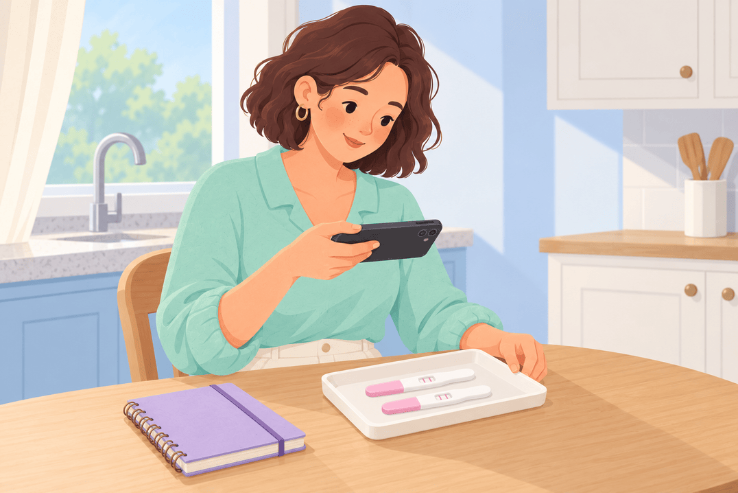 Illustration about repeated positive lh tests
