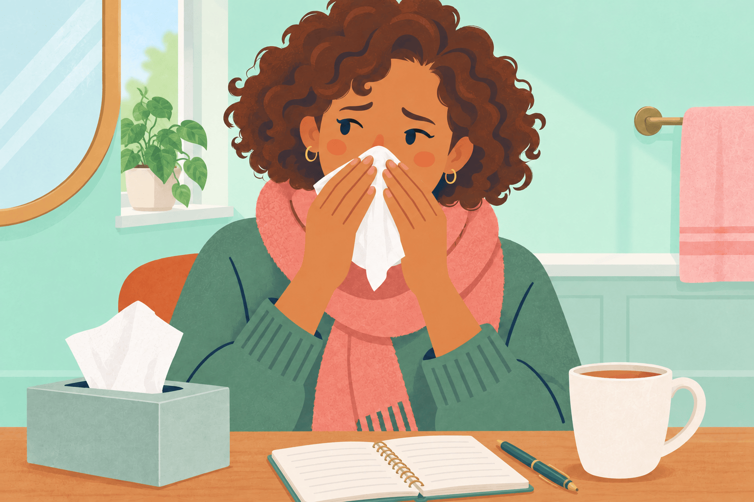 Illustration about illness and fertility charts