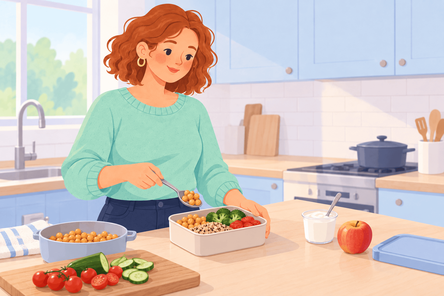 Illustration about vegetarian preconception diets
