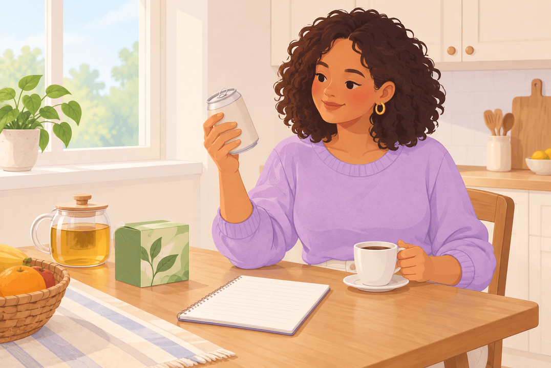 Illustration about caffeine while trying to conceive