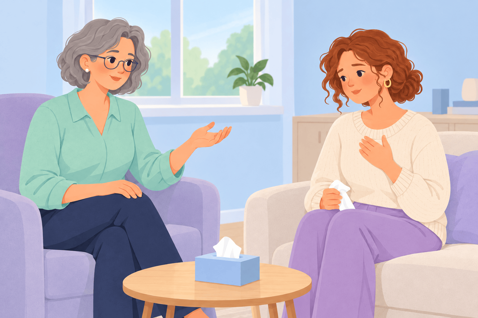 Illustration about stress and infertility