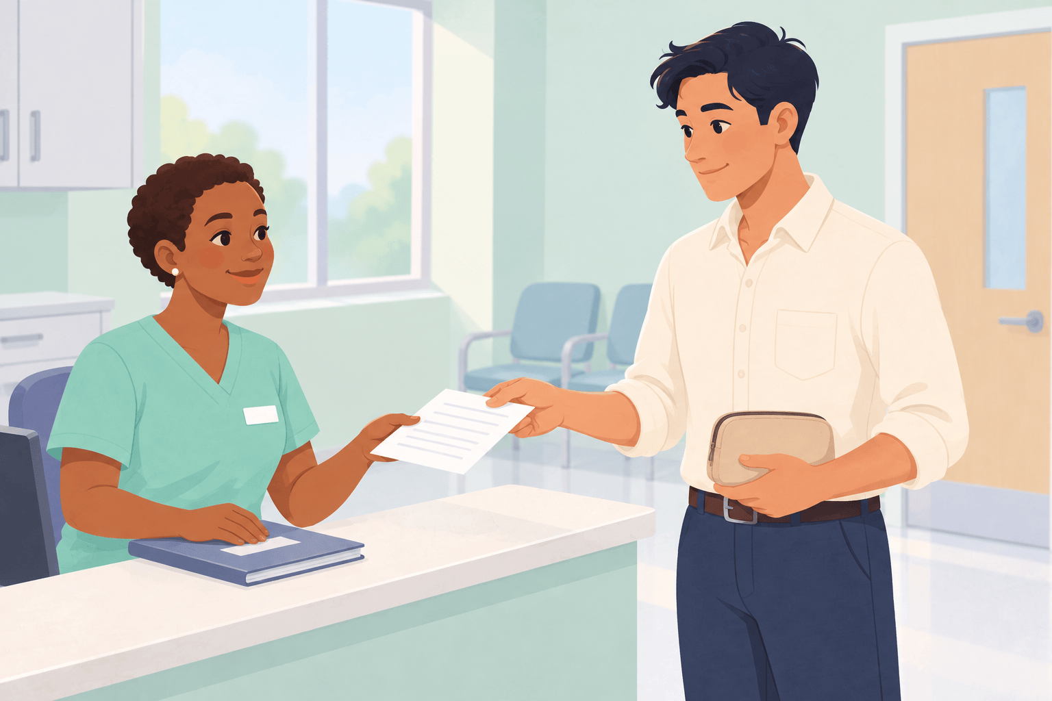 Illustration about male infertility evaluation