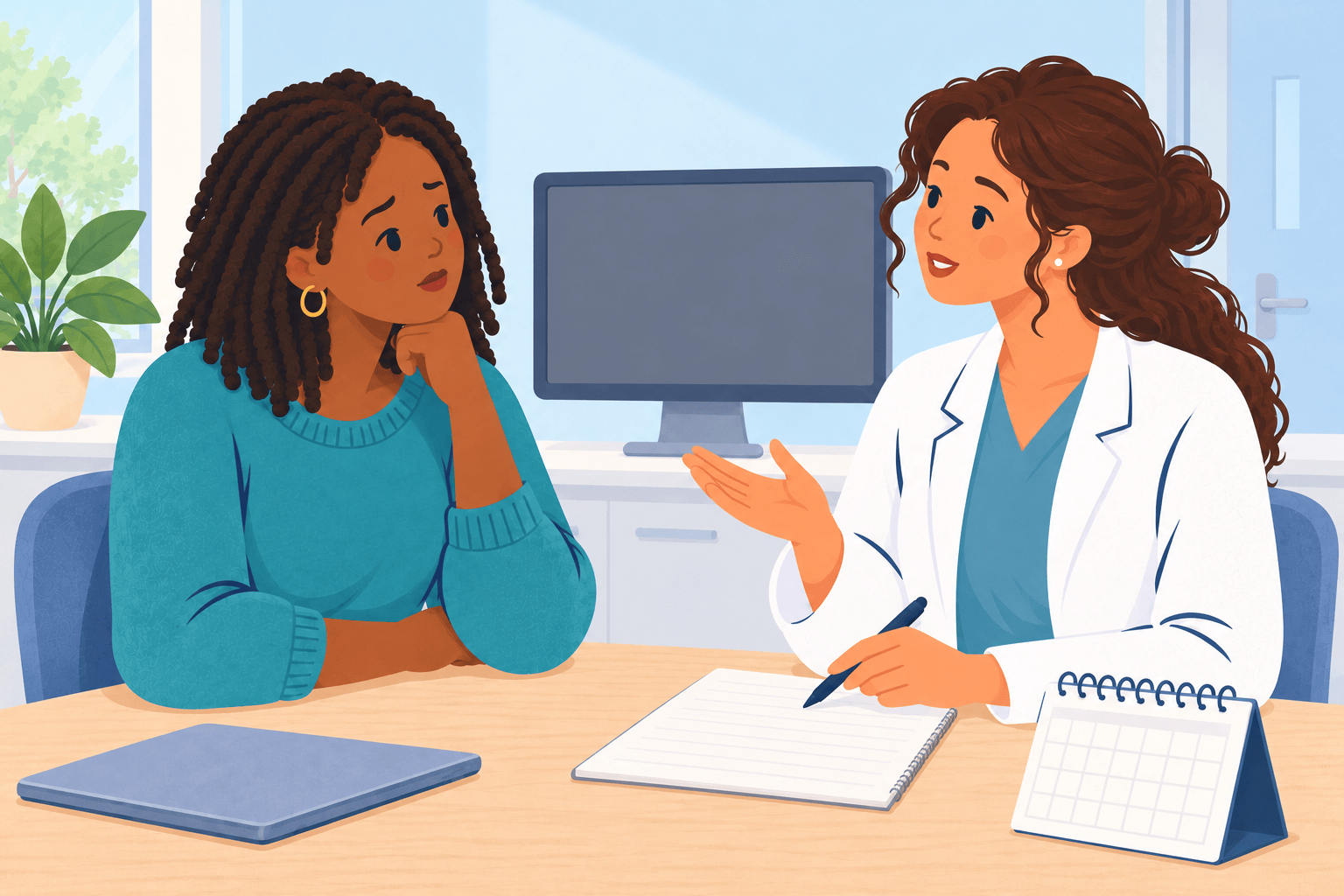 Illustration about blocked fallopian tubes