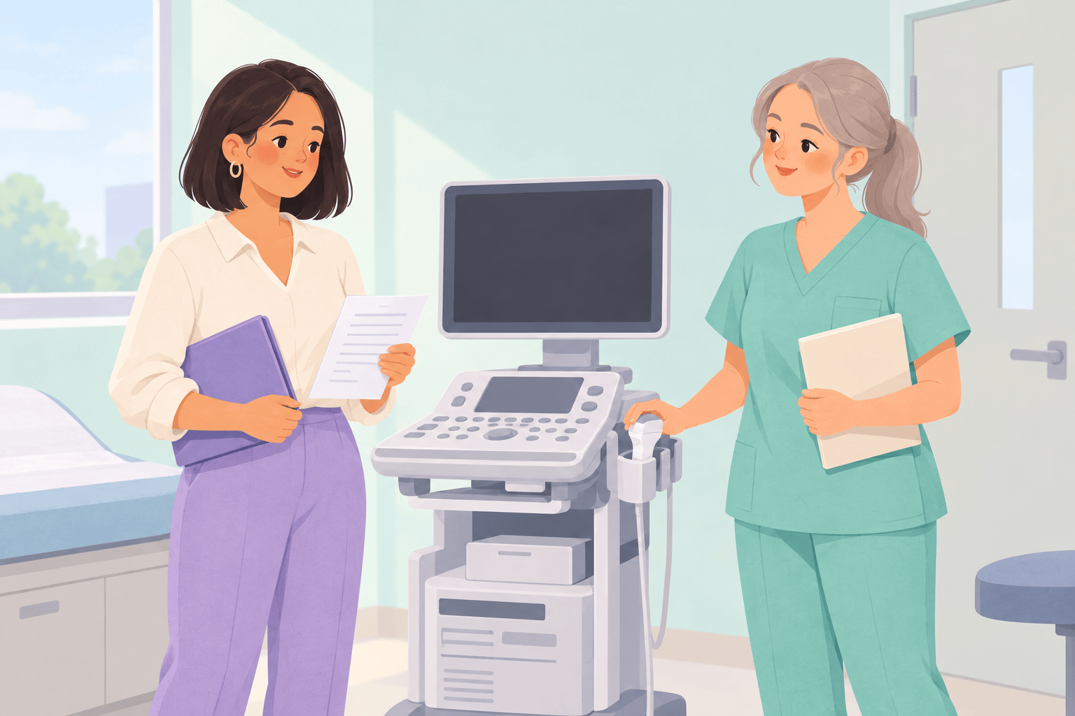 Illustration about antral follicle count