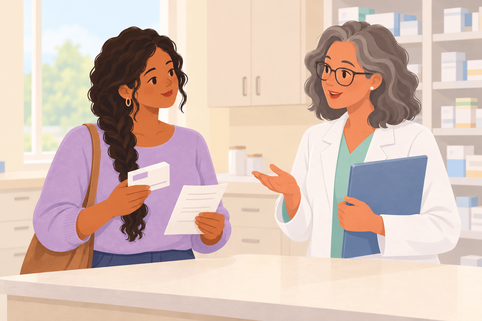 Illustration about letrozole for conception