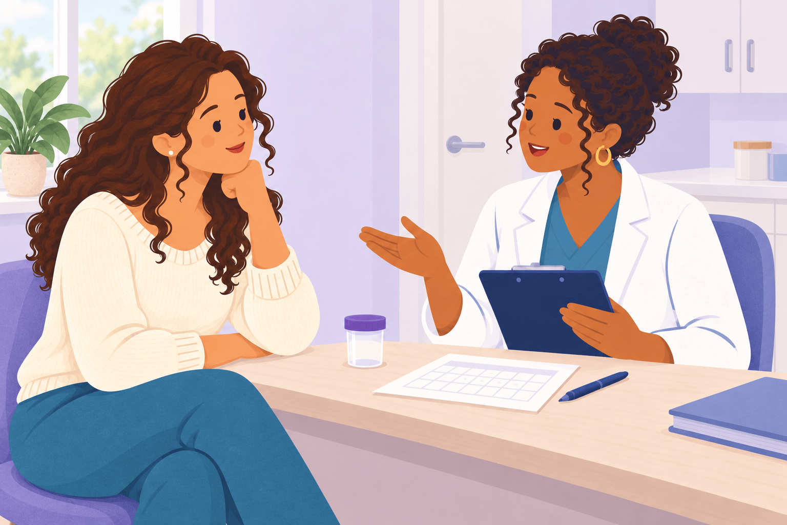 Illustration about iui treatment
