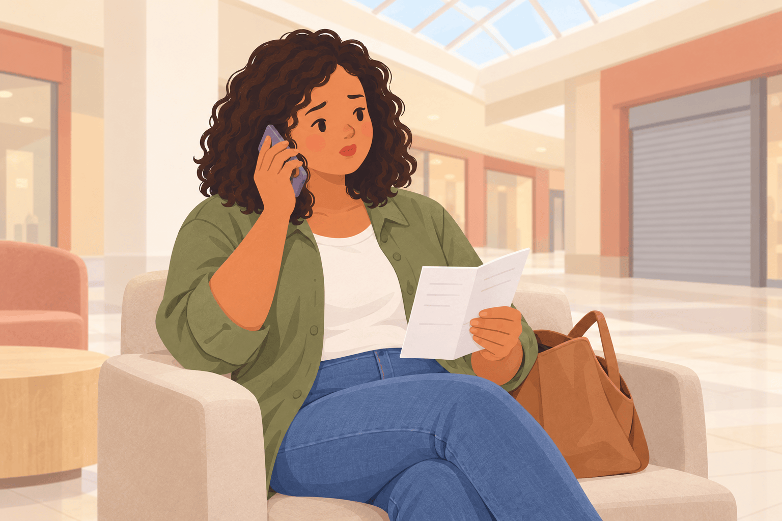 Illustration about iui discomfort