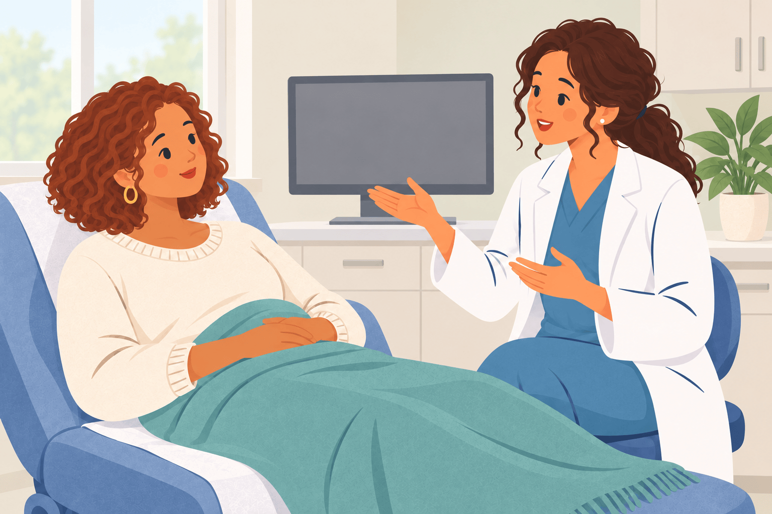 Illustration about fresh versus frozen embryo transfer