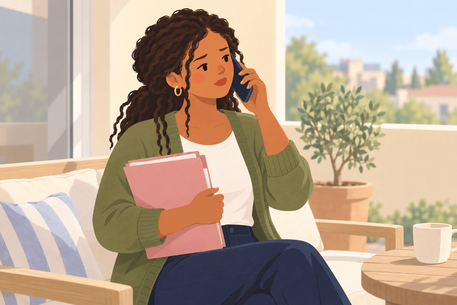 Illustration about fertility preservation with endometriosis