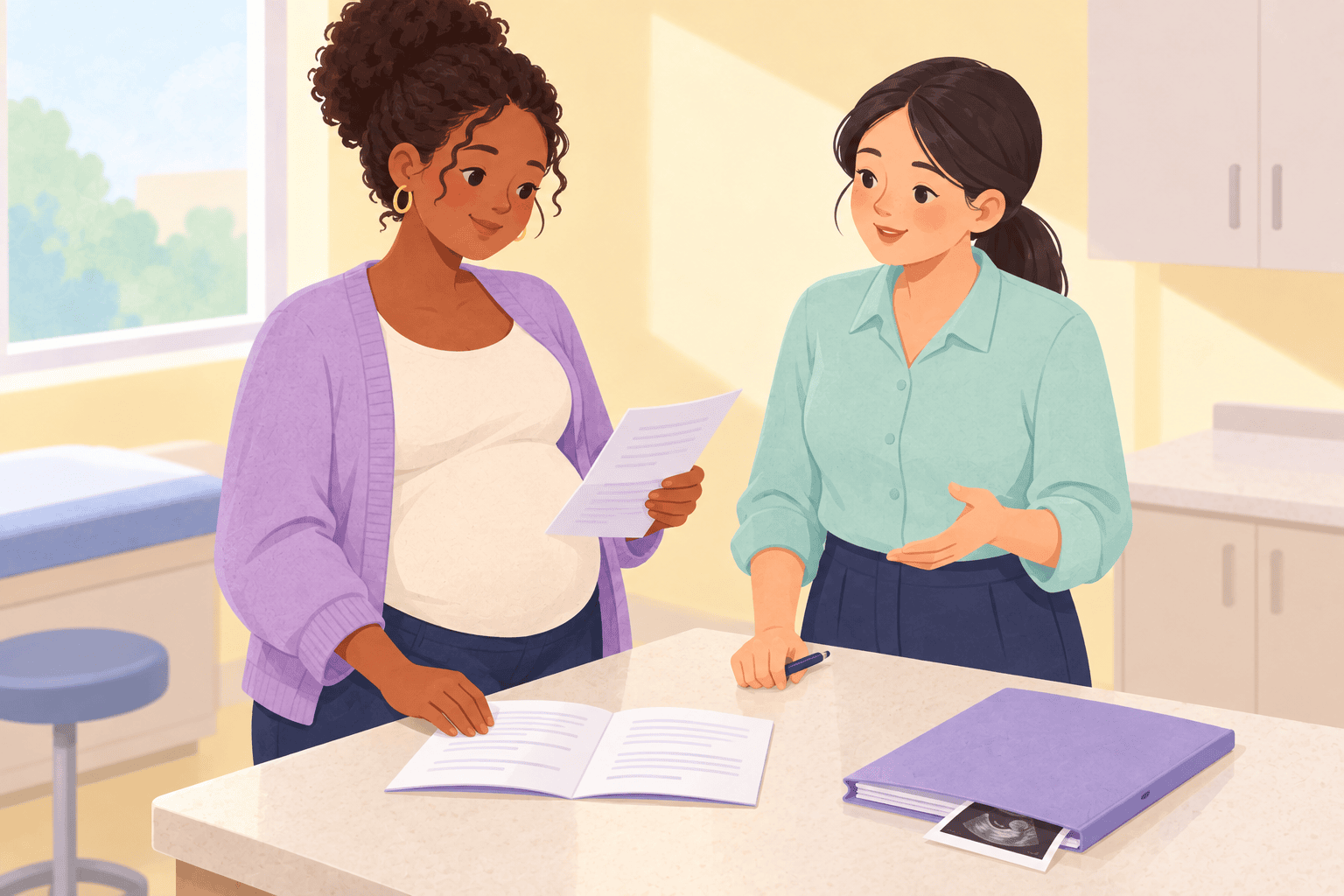 Illustration about screening versus diagnostic tests