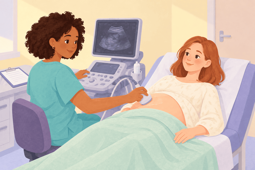 Illustration about anatomy scans