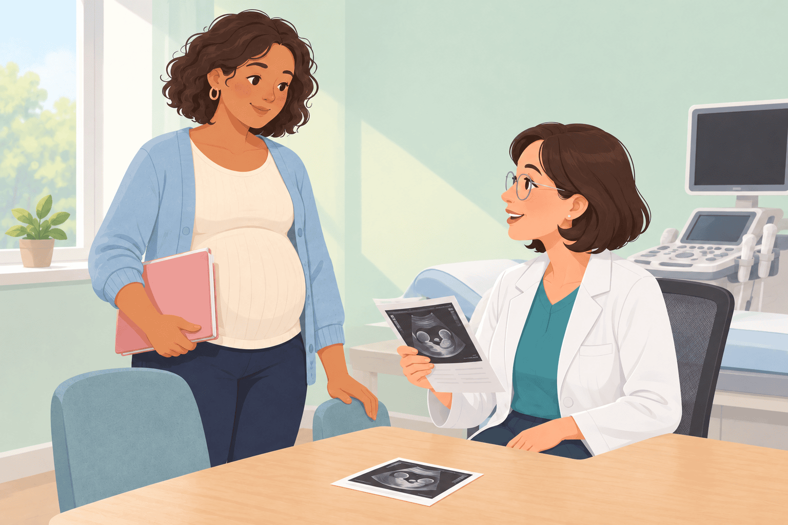 Illustration about baby measuring large