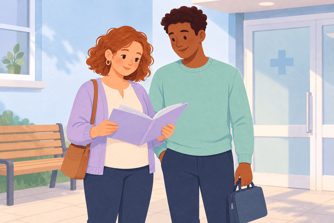 Illustration about first trimester overview