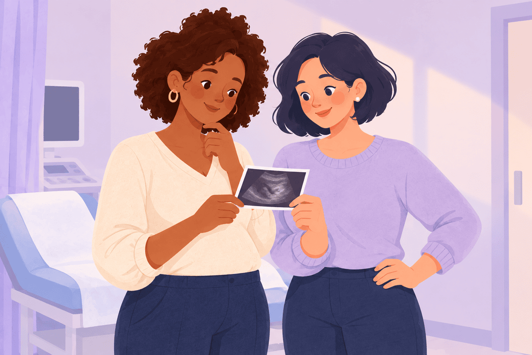 Illustration about identical versus nonidentical twins