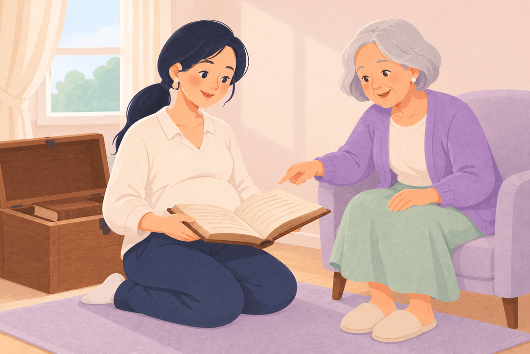 Illustration about classic baby names