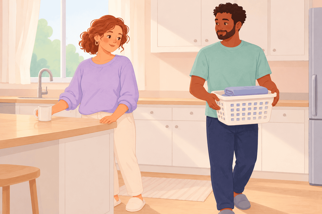 Illustration about moving after a cesarean